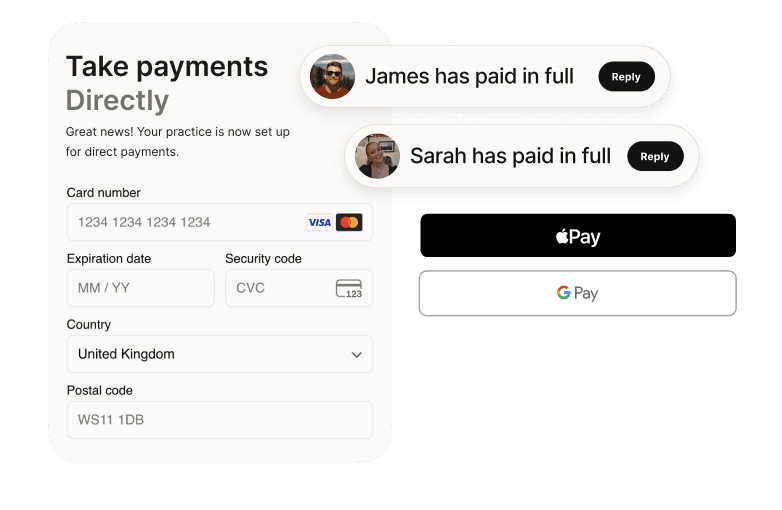 Predictable revenue streams — payment notifications