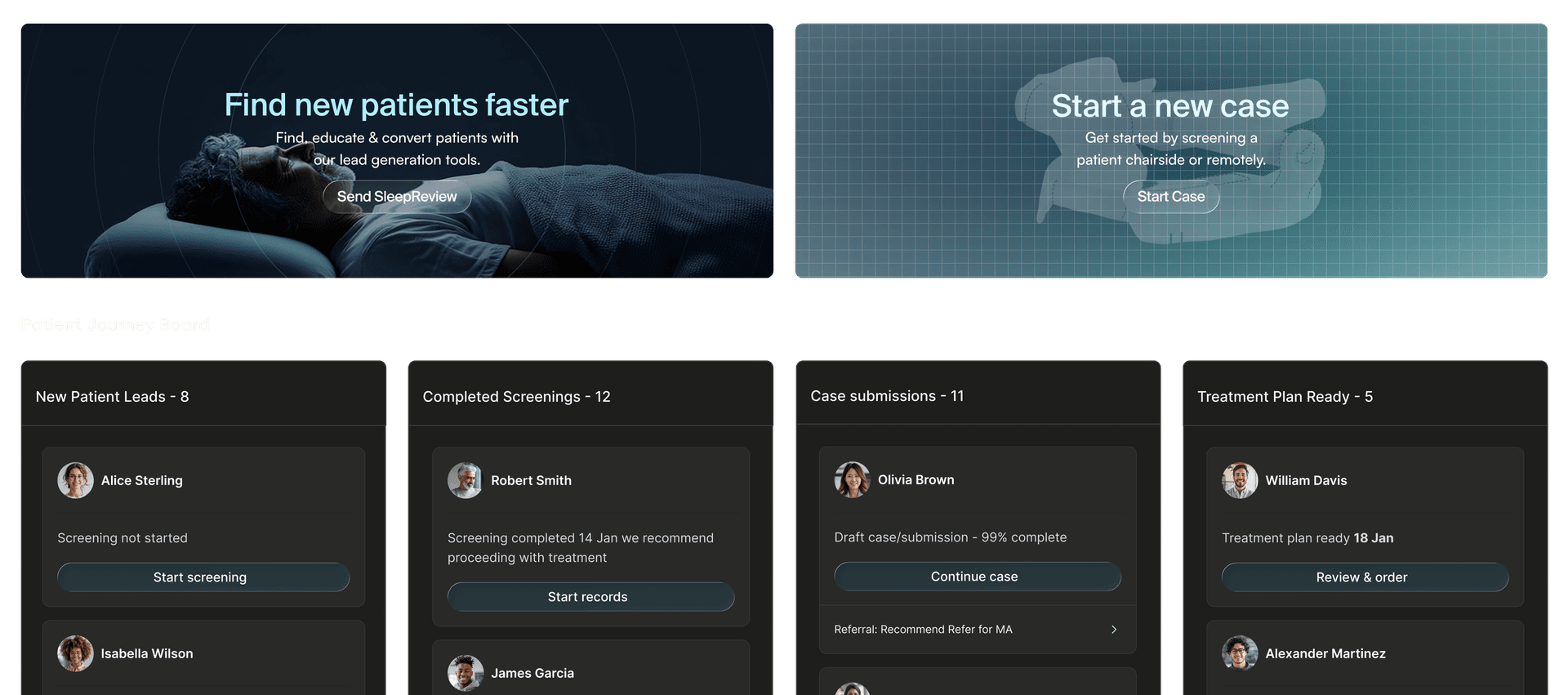 Aerox platform screenshot